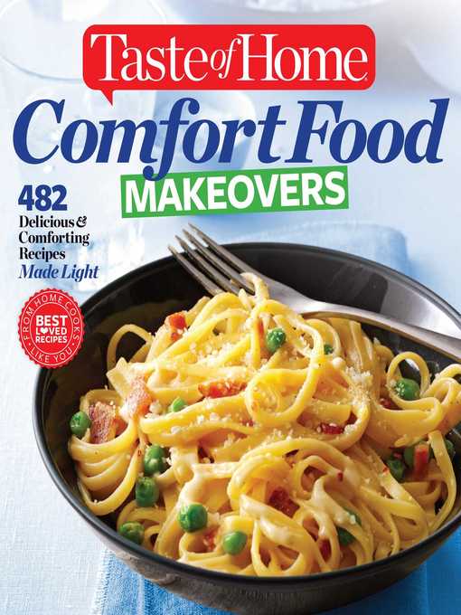 Title details for Taste of Home Comfort Food Makeovers by Editors at Taste of Home - Wait list